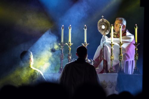Reverence for the Eucharist: Be Amazed! What the Saints say about it all.